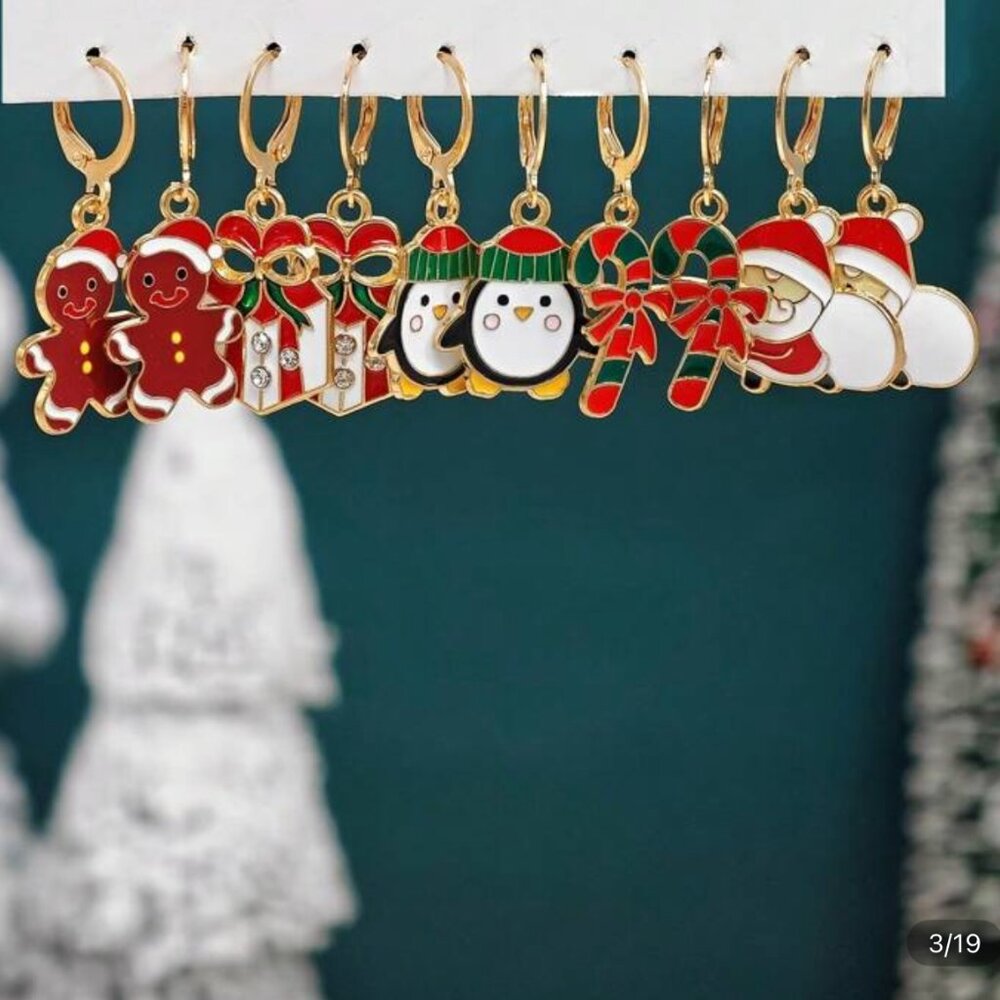Fashion Christmas Earrings